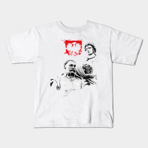 Sobieski Kids T-Shirt by vivalarevolucio